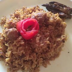Ghatte ka pulao A picture of Ghatte ka pulao.