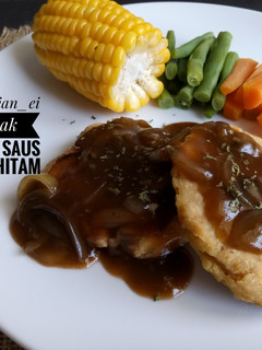 Foto resep Steak Tempe Saus Lada Hitam