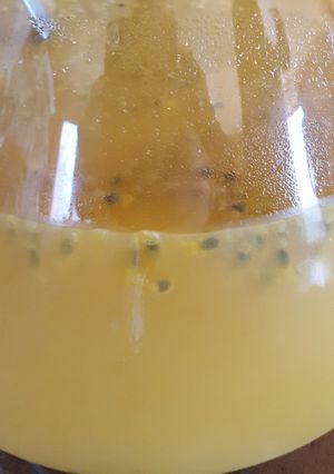 Une photo de Punch aux fruits de la passion
