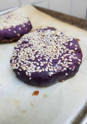 紫薯QQ起司餅 的食譜成品照片
