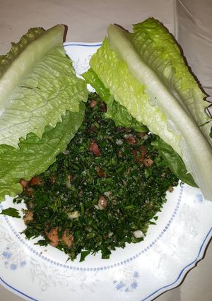 صورة لوصفة تبولة سريعة