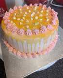 Lemon and white chocolate cake