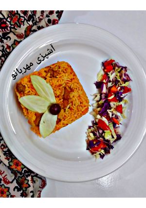 عکسی از دستور استامبولی با مرغ بسیار خوشمزه