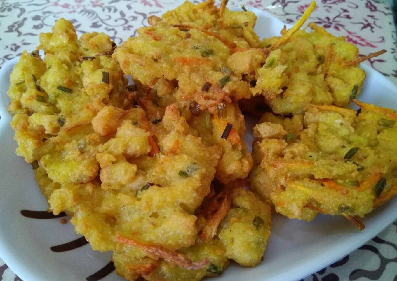 Bakwan Tahu Wortel Goreng