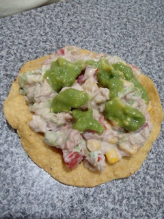 Una foto de Ensalada de atún express
