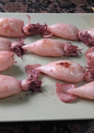 Una foto de Chipirones a la plancha