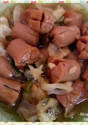Foto resep Semur sosis sederhana