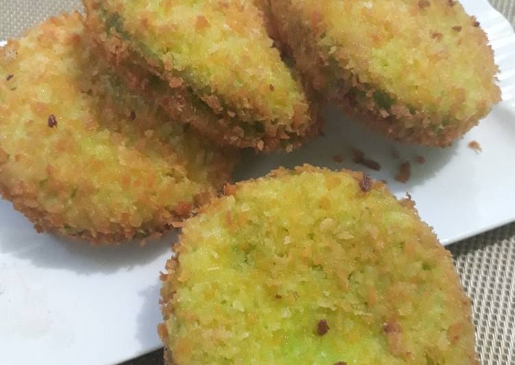 Roti Panir Goreng Isi Coklat