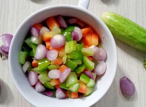 Foto resep Acar Wortel Mentimun Mentah