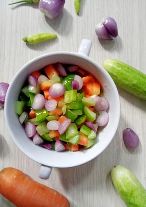 Foto resep Acar Wortel Mentimun Mentah