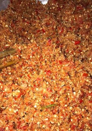 Hình của món Muối sả.