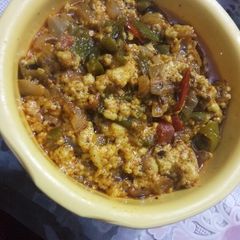 Paneer bhurji A picture of Paneer bhurji.