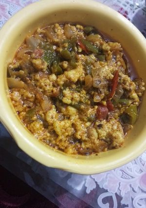 A picture of Paneer bhurji.
