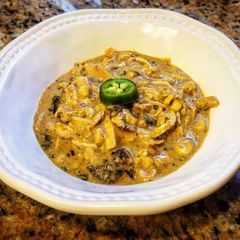 A picture of Instant Pot: Creamy Green Chicken Chilli.