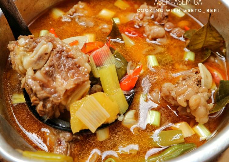 Rahasia Bikin Asem-asem iga yang Enak