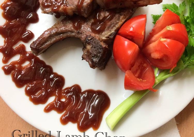 Resep Iga Kambing Bakar (Grill Lamb Chop) oleh Trixie ...