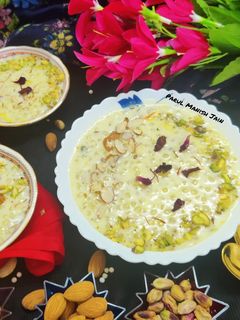 साबूदाना खीर (sabudana kheer recipe in Hindi) रेसिपी मुख्य फोटो
