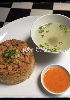 Foto resep Nasi Tim Ayam