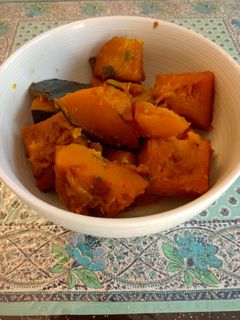 Une photo de KABOCHA (Citrouille) à la japonaise