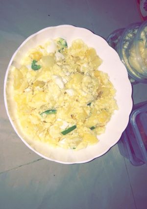 A picture of Potato salad.