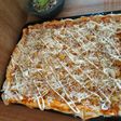 Pizza thin crust "pizza tipis"