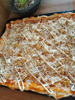 Foto resep Pizza thin crust "pizza tipis"