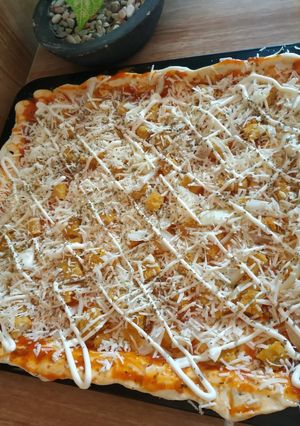 Foto resep Pizza thin crust "pizza tipis"