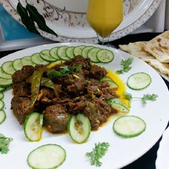 A picture of Masala kaleji 😋👍👌.