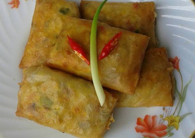 Resep Martabak Kulit Lumpia Oleh Tantenya Godit Cookpad