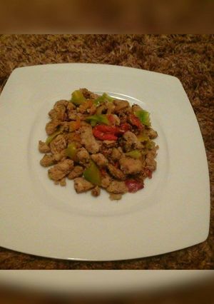 صورة لوصفة دجاج استرجنوف