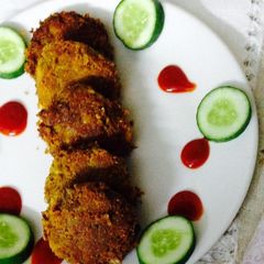 A picture of Shami kebab.