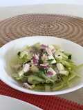 Ensalada de lechuga y perejil (con unos detallitos)