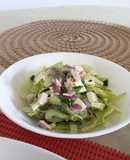 Ensalada de lechuga y perejil (con unos detallitos)