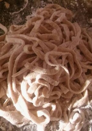 Una foto de Fideos caseros