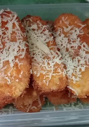 Foto resep Pisang kepok keju