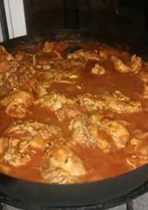 Una foto de Pollo al disco