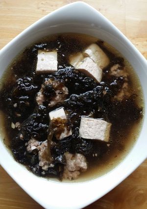 Hình của món Canh rong biển.