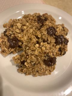 A picture of Simple PB Banana Oat Cookies.