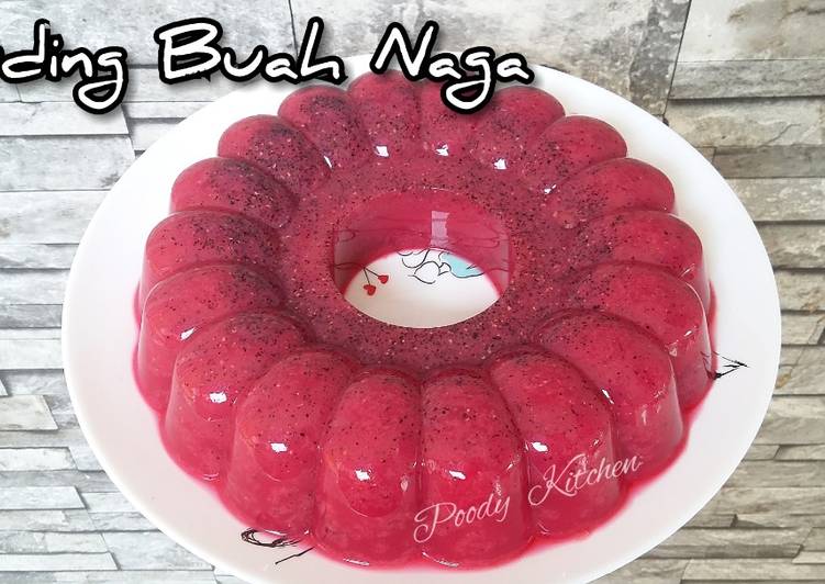 Puding Buah Naga