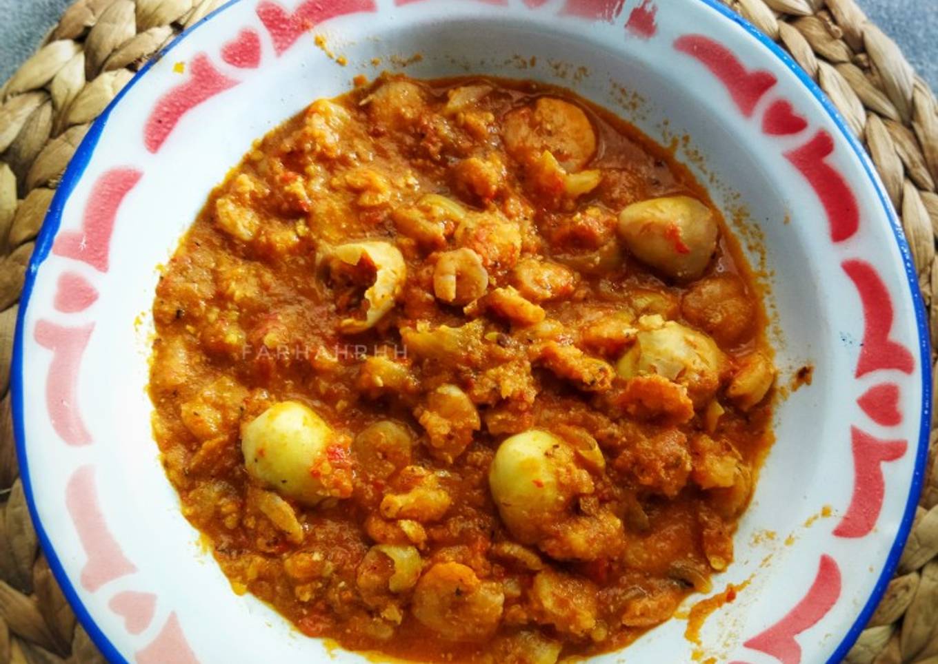 Sambal Goreng Udang Telur Puyuh