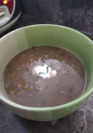 Foto resep Bubur kacang ijo simple