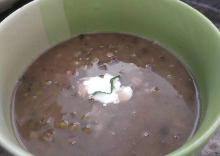 Resep Bubur kacang ijo simple Anti Gagal