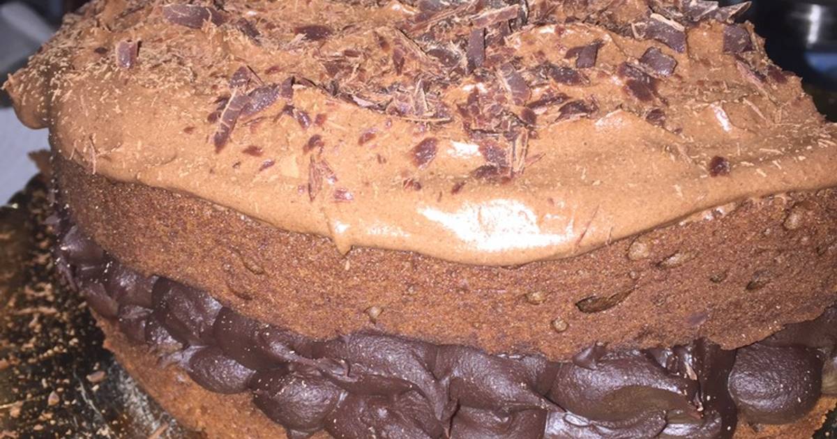 Torta del diablo. Devil's food cake Receta de  Cookpad