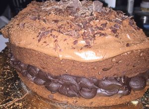Una foto de Torta del diablo. Devil’s food cake