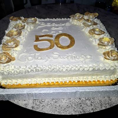 Arriba 57+ imagen pastel de 50 años de casados