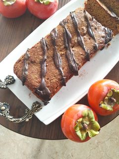 عکسی از دستور کیک خرمالو