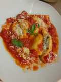 Ravioli XXL con ricotta e zucchine