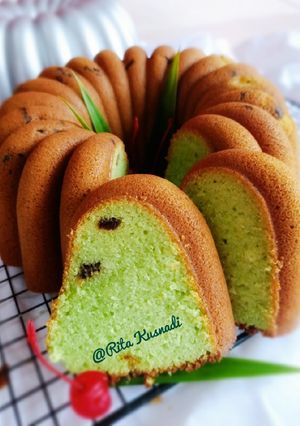 Foto resep Bolu Tape Hijau
