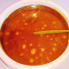 Punjabi chole A picture of Punjabi chole.