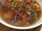 A picture of deer meat